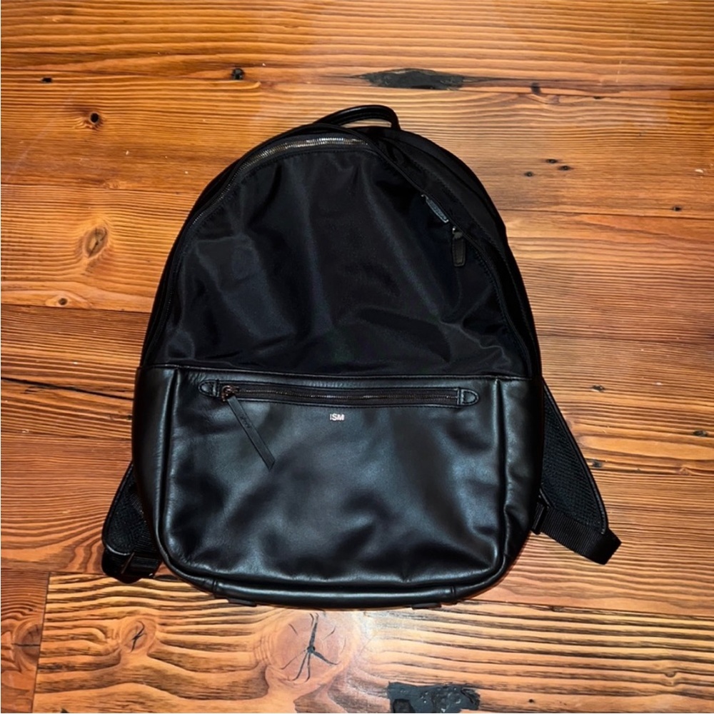 ISM Large Backpack | Leather and Nylon